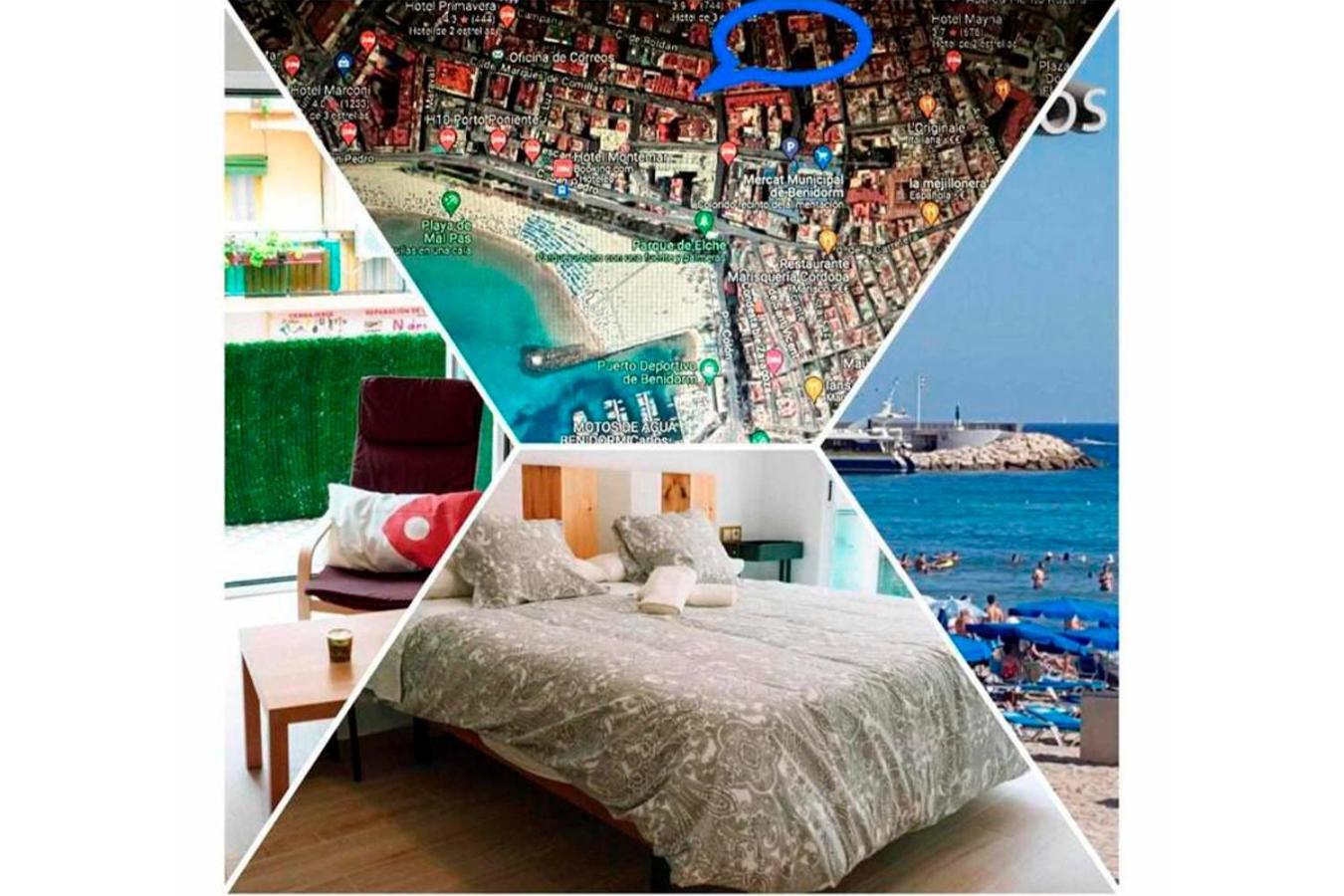 Centralmar Centro Superior Apartaments Benidorm Eksteriør billede